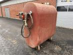 1200 liter diesel tank with electric pump 1