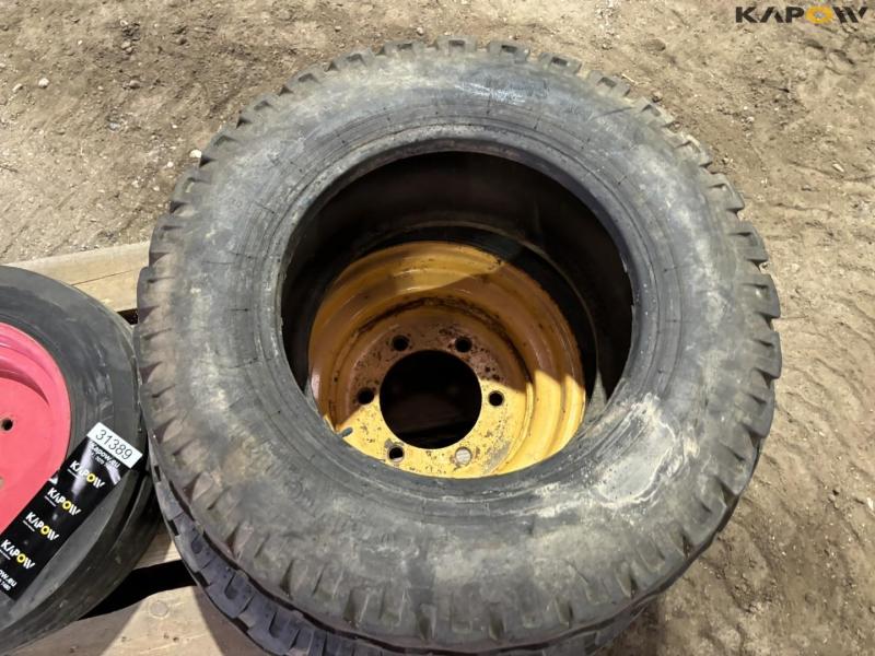 2 wheels and 1 tire 13