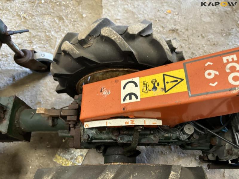 2-wheeled tool carrier with broom 15