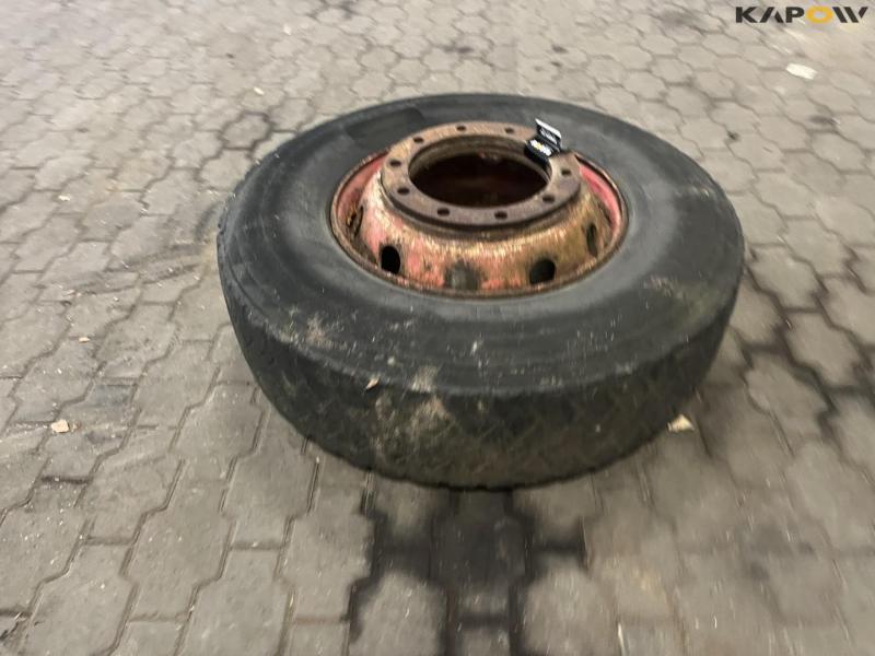 315/80-R22.5 complete wheel with 2 pcs. rim ring 6