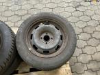 4 pcs. Wheels Str. 185/65 R15 + capsules 9