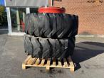 650/85-R38 twin wheels with 8 locks 2
