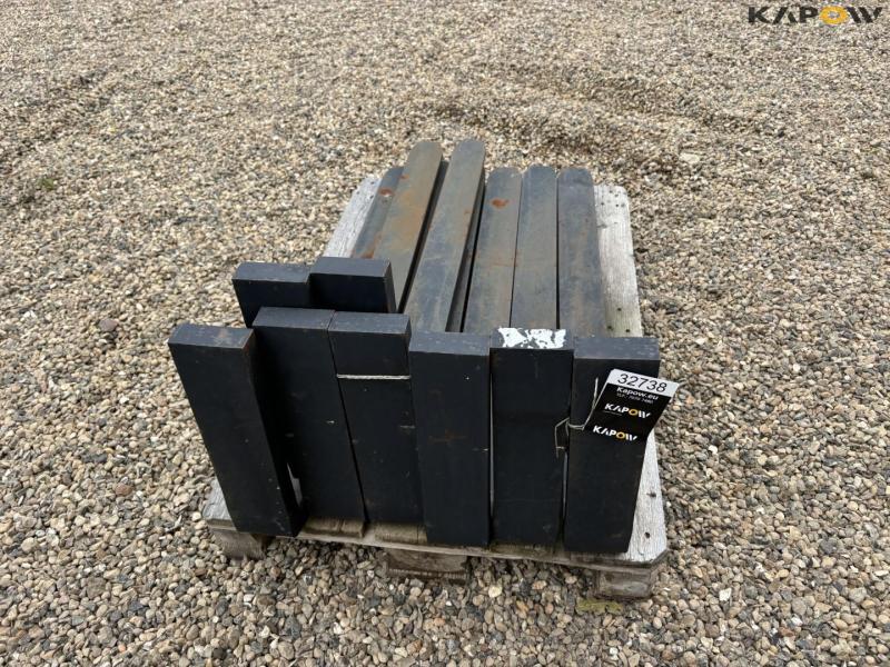8 pcs. 120cm pallet forks 4