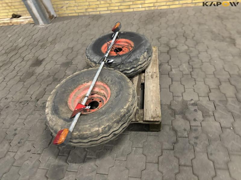 9.00-13 complete wheels 8