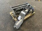 Ålö front loader bracket for MF8737 5