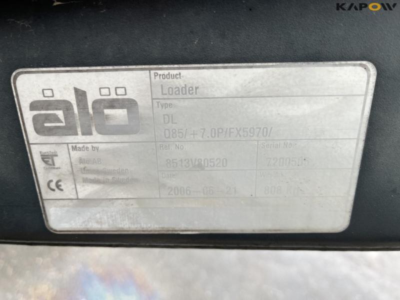 Ålö Q85 front loader 14