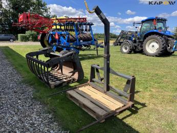 Ålö bale spike with eurohitch