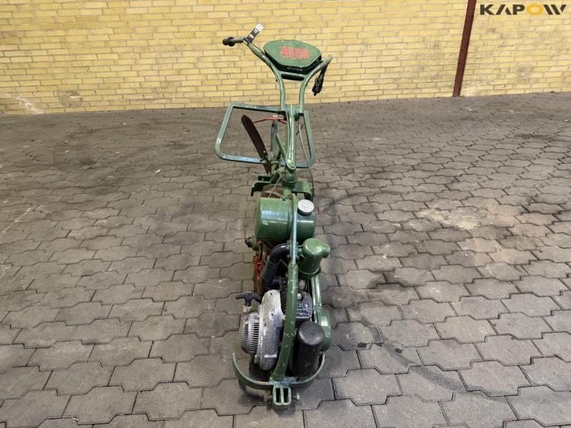 Agria tool carrier with plow 2