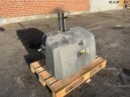 Agro Parts 1250kg weight block 3