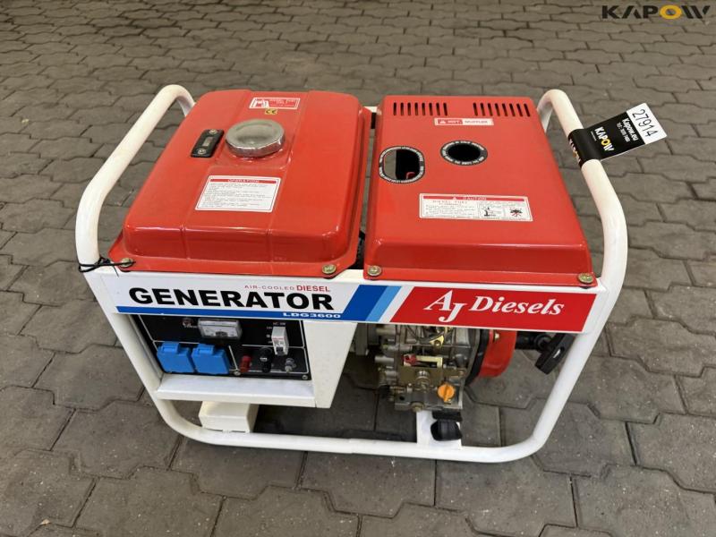 Air-Cooled LDG 3600 diesel generator 2