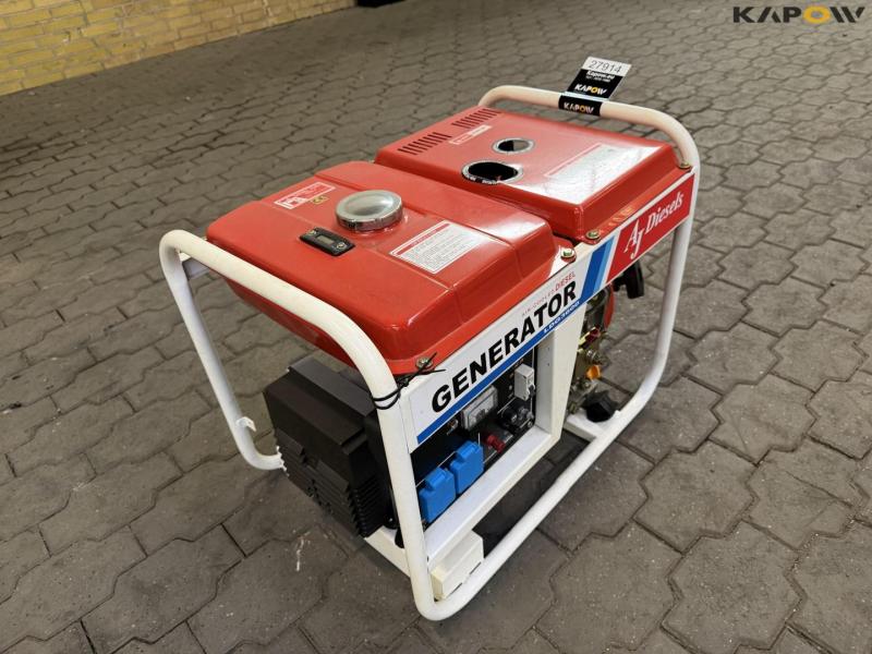 Air-Cooled LDG 3600 diesel generator 3