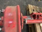 Axle with brakes 14