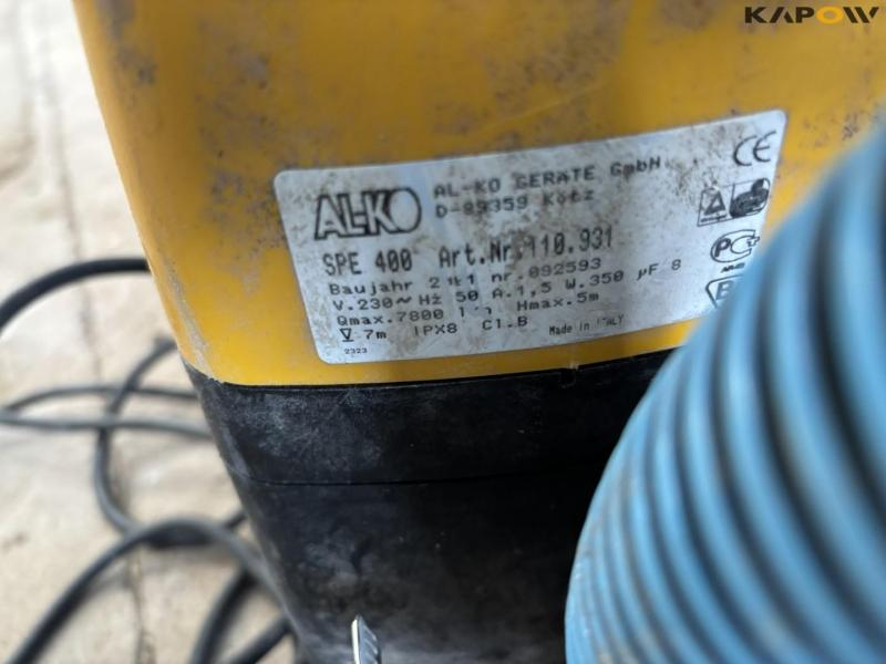 AL-KO SPE400 submersible pump 9