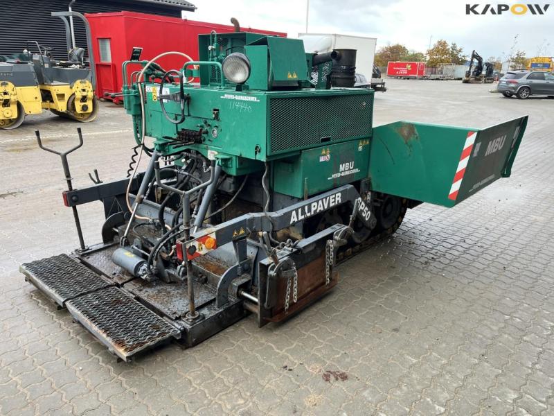 Allatt SP 50 asphalt paver 5
