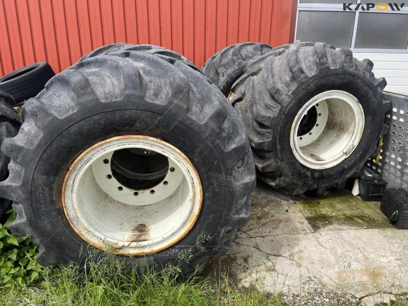 Alliance Forestar 54X37.00-25 forestry machine complete wheels - 8 pcs 14