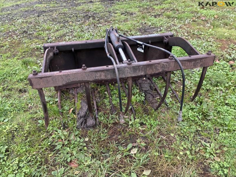 Alø quicke silo grab with euro hitch 2