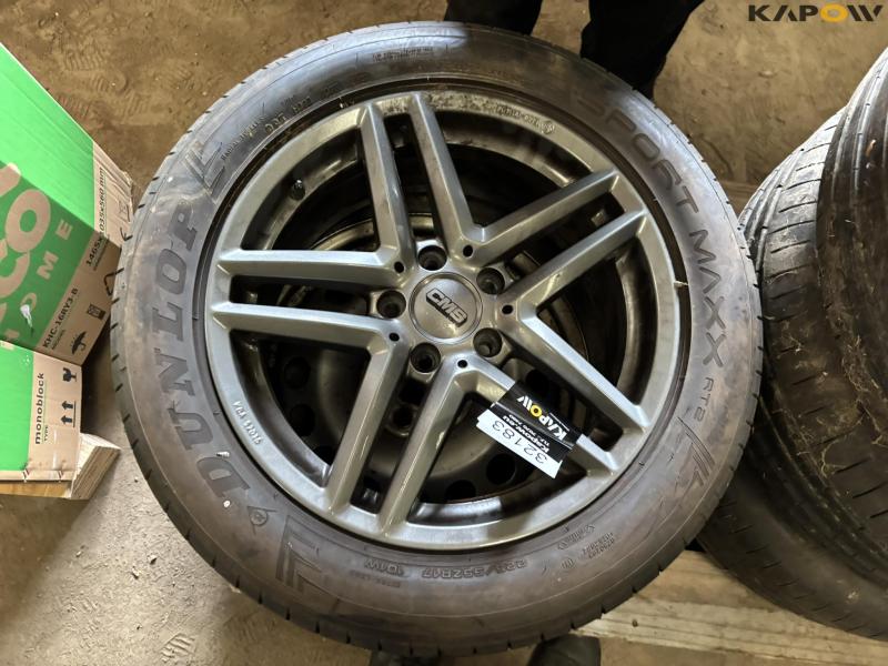 Alloy wheels with tires 225/55-17 7