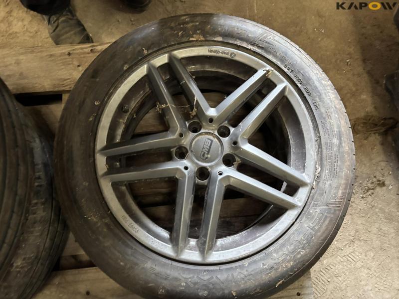 Alloy wheels with tires 225/55-17 12