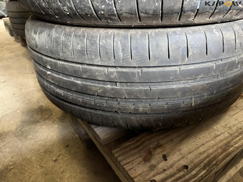 Alloy wheels with tires 225/55-17 17