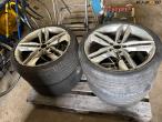 Alloy wheels with tires 235/35-19 2