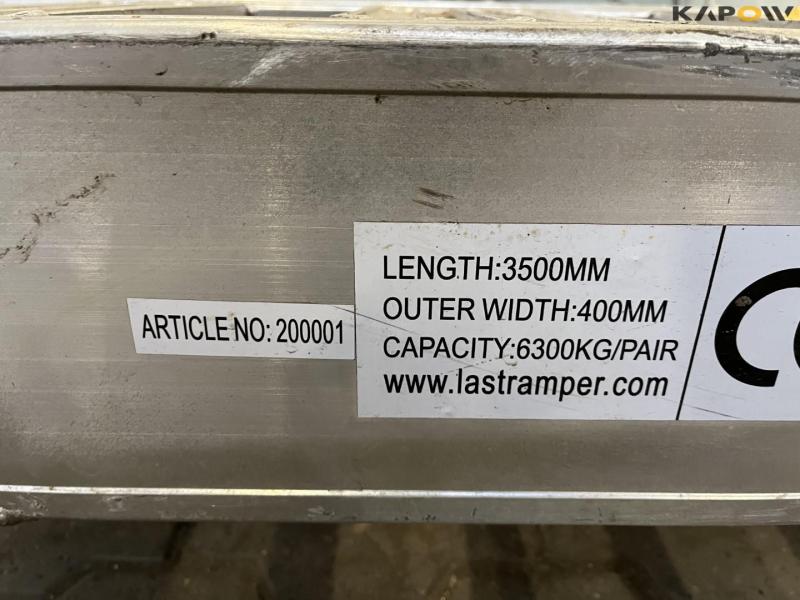 Aluminum chutes 6300kg 9