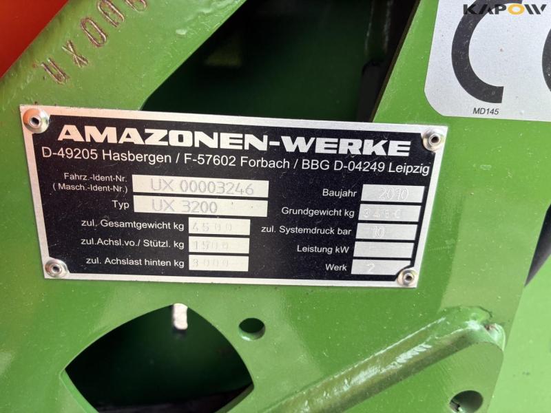 Amazone UX3200 super sprayer 30