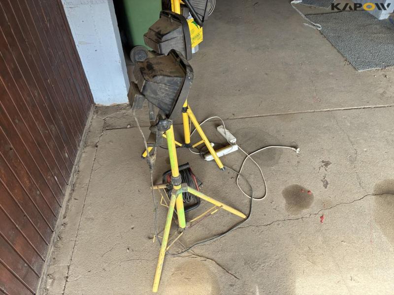 Work light with cable reel 2