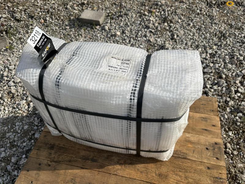 Reinforced tarpaulin 8x12 meters - new 2