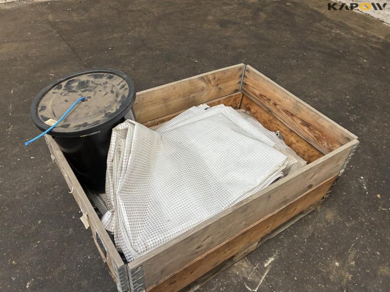 Reinforced tarpaulins and cord 1