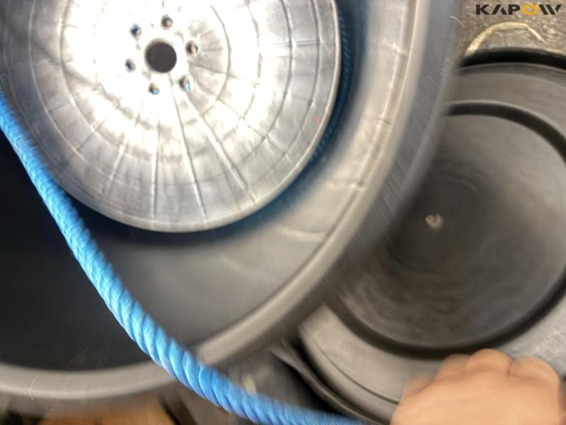 Reinforced tarpaulins and cord 8
