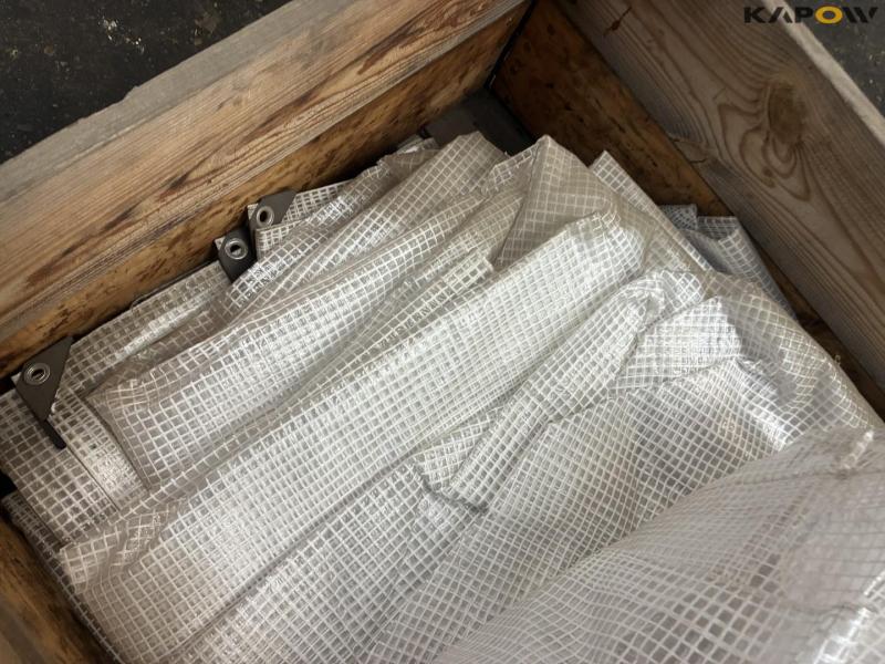 Reinforced tarpaulins and cord 14