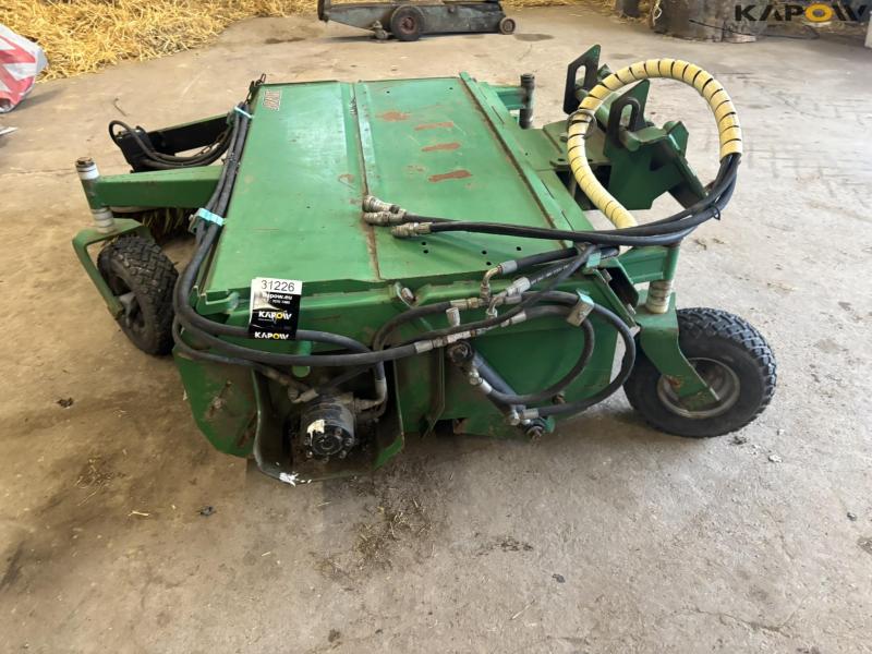 Avant sweeper with collector 8