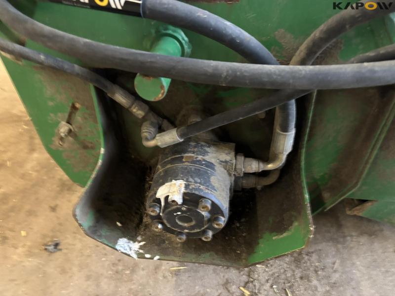 Avant sweeper with collector 23