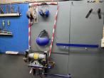 Bench grinder with accessories 1