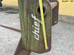 Bale spike with Manitou hitch 11