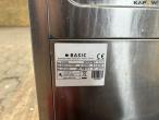 Basic industrial dishwasher with stand 20