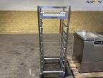 Basic industrial dishwasher with stand 29