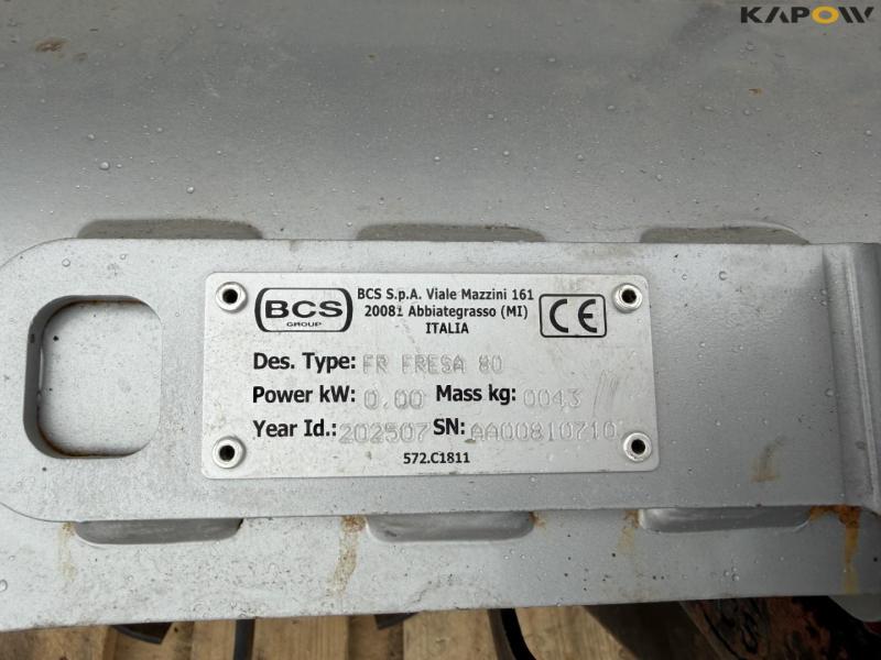 BCS FR Fresa80 milling cutter 11