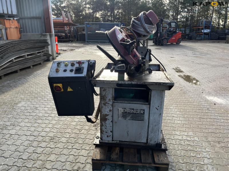 BEHRINGER SLB230G hacksaw with 6 meter roller table 2