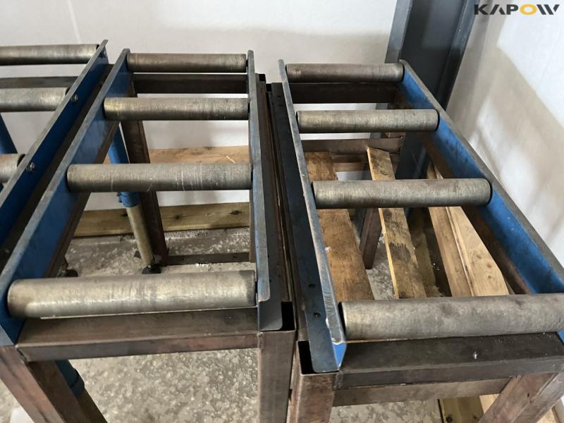 BEHRINGER SLB230G hacksaw with 6 meter roller table 18