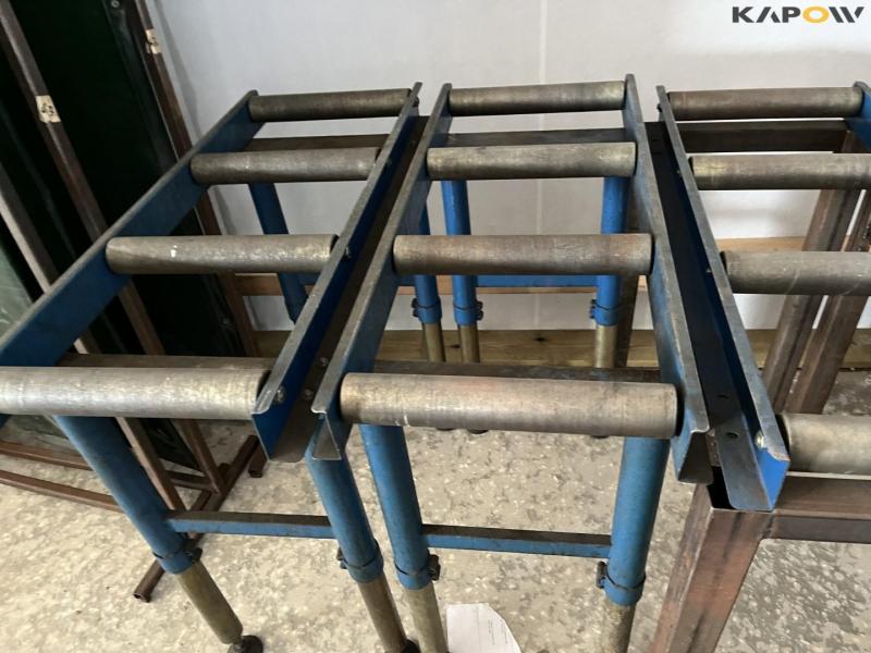 BEHRINGER SLB230G hacksaw with 6 meter roller table 19