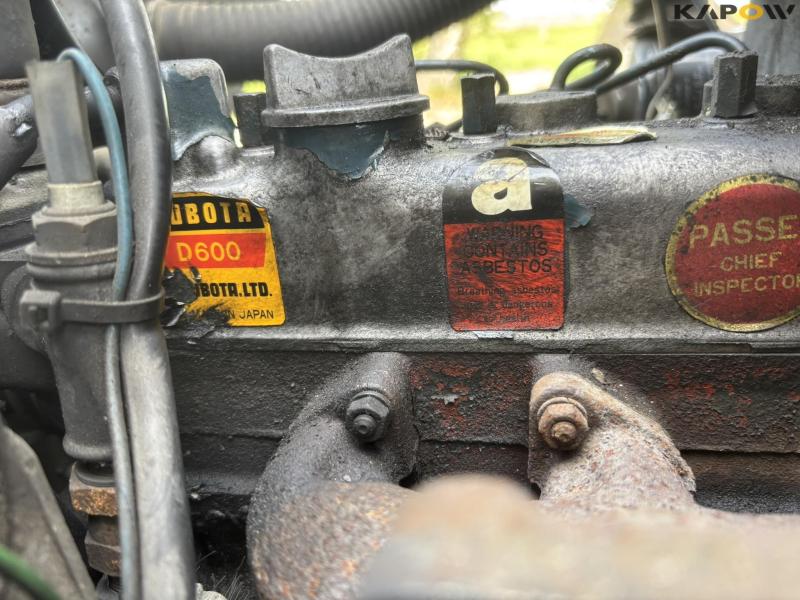 Belos 1300 tool carrier with snow plow 56