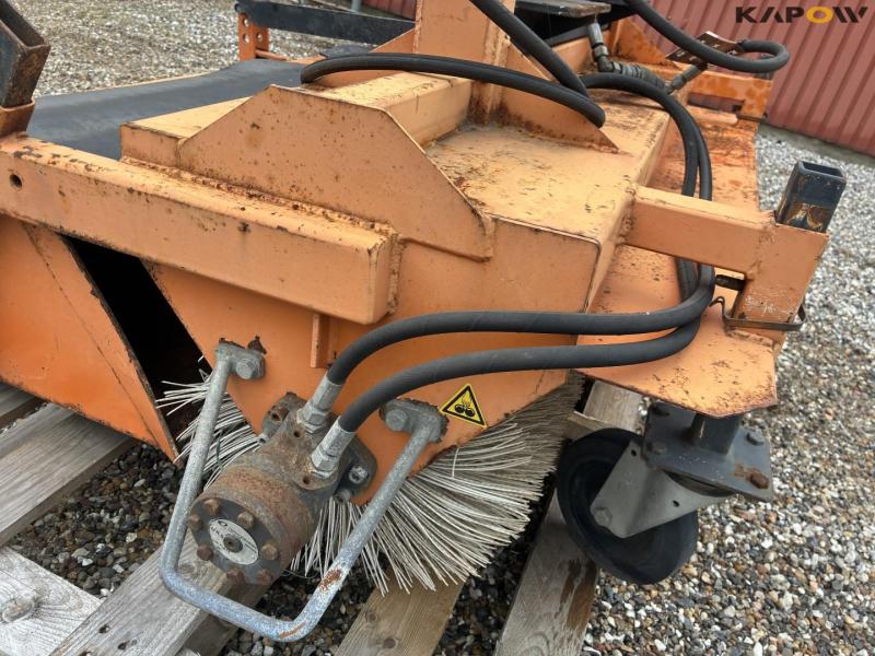 Bema 1550 Stacker hydraulic broom with collector 14