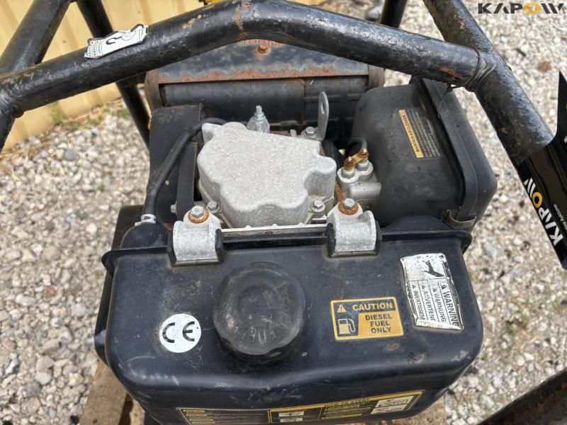 Bernards RT250 plate vibrator diesel 14