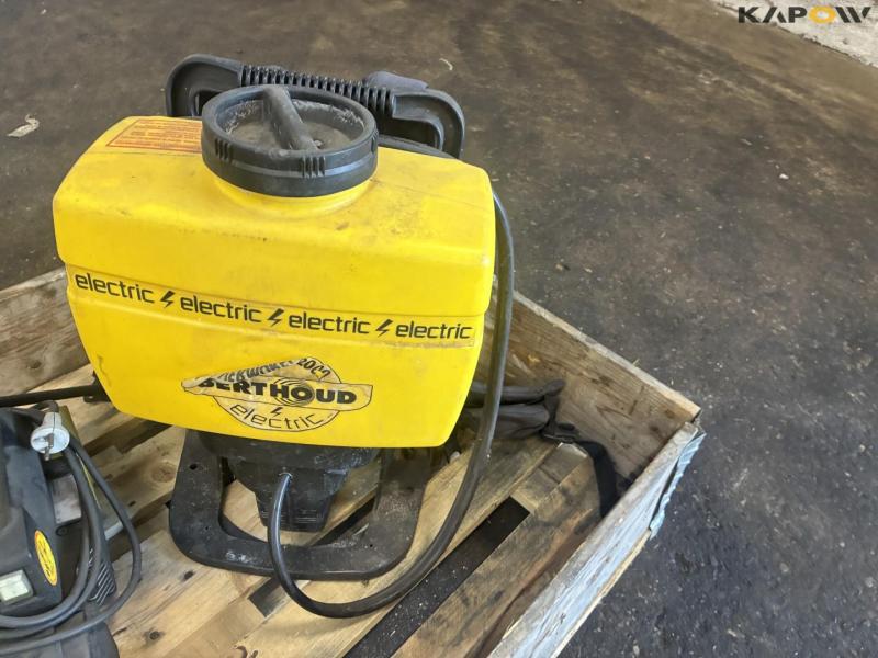 Berthoud backpack sprayer & Karcher high-pressure cleaner 7