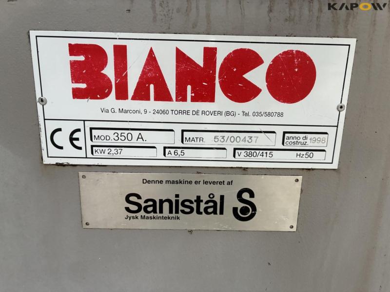 Bianco 350A hydraulic band saw 5