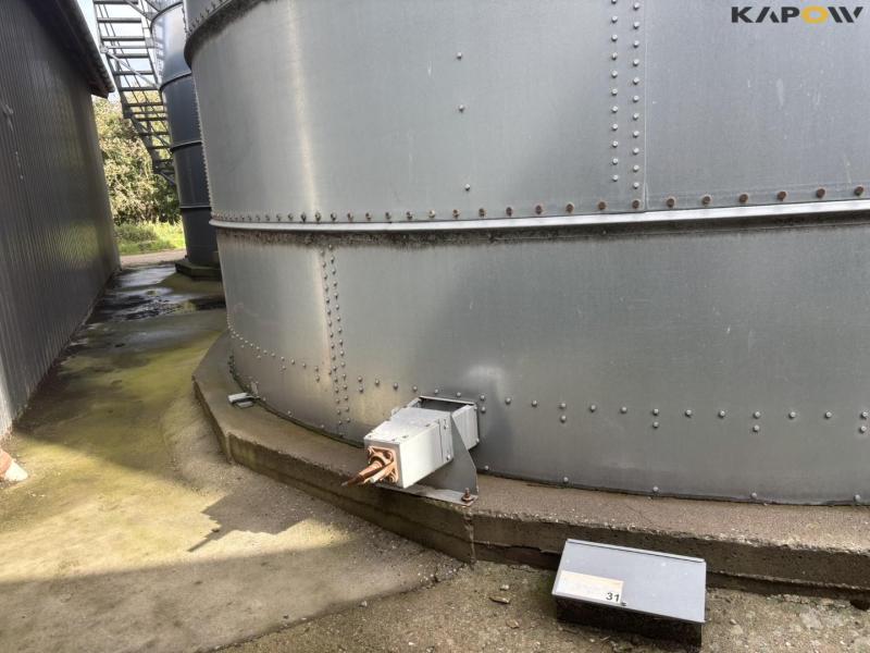 Bin 250 ton silo 2 pcs. with equipment 48