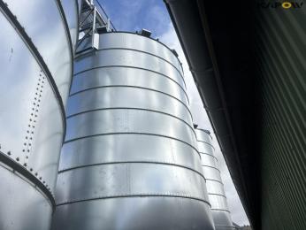 Bin 250 ton silo 2 pcs. with equipment