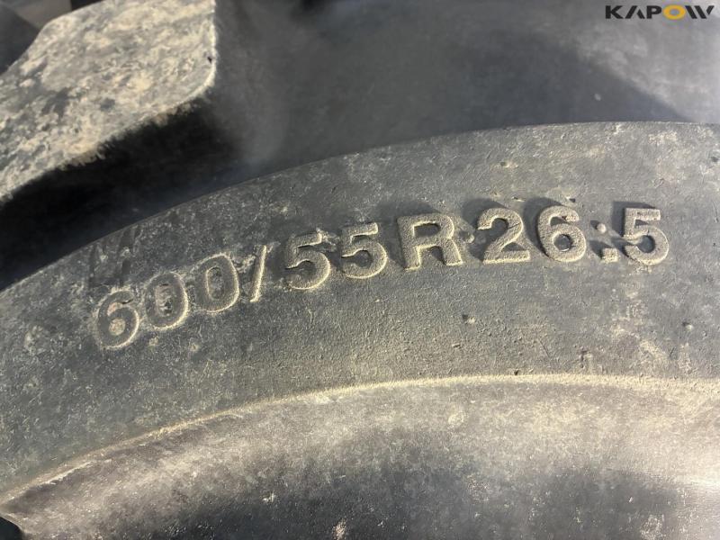 BKT 600/55-R26.5 complete wheel 4