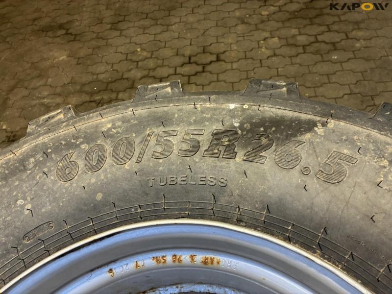 BKT 600/55-R26.5 complete wheel 6